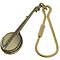 Antique Brass Banjo Keychain