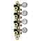 Grover 409FN Gold F-style 18:1 Mandolin Tuners - Bluegrass Parts